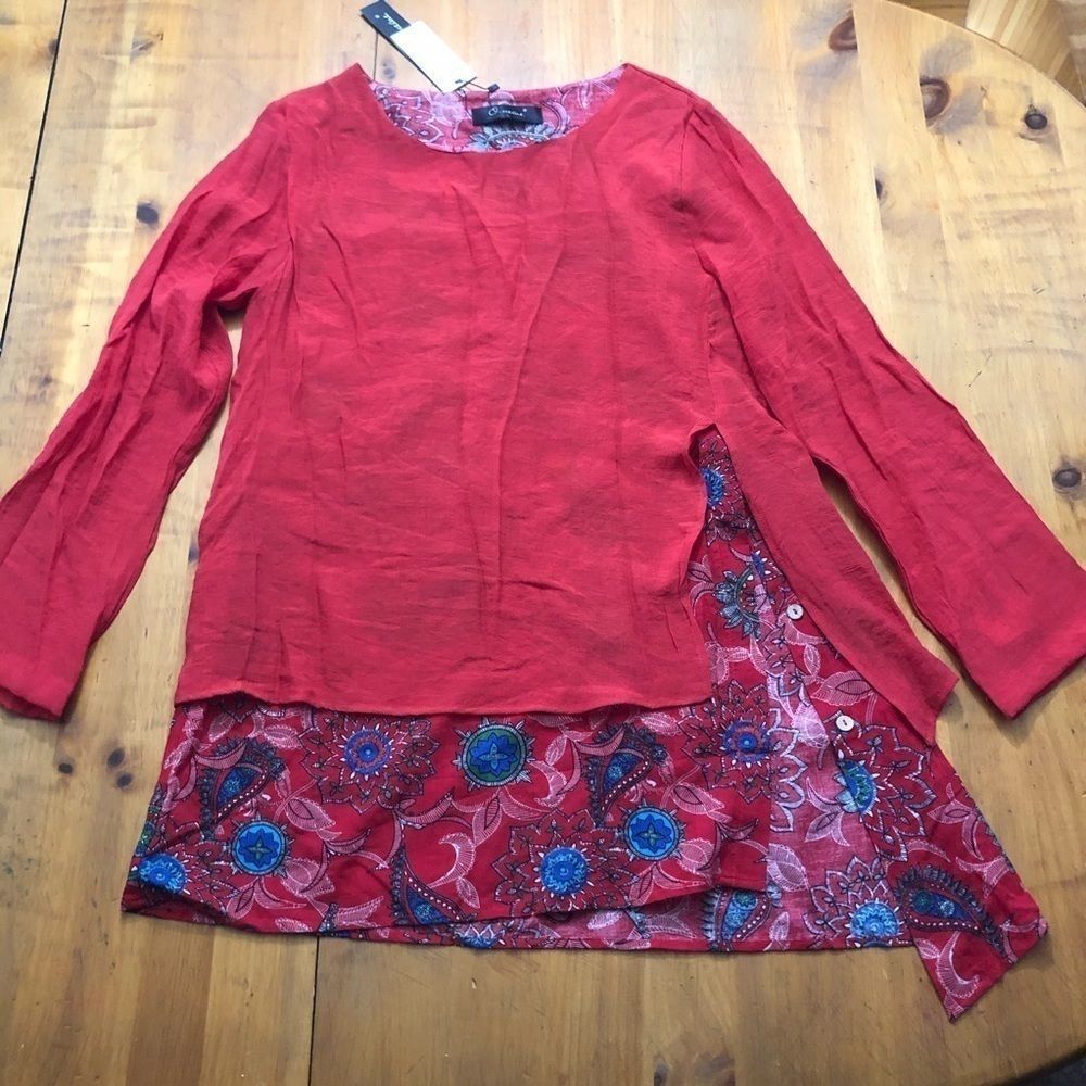 Oneine new elegance tunic large NWT